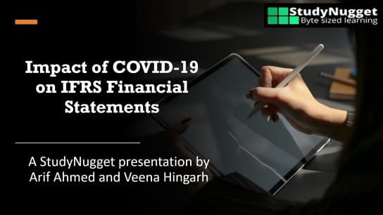 Covid 19: Impact on IFRS