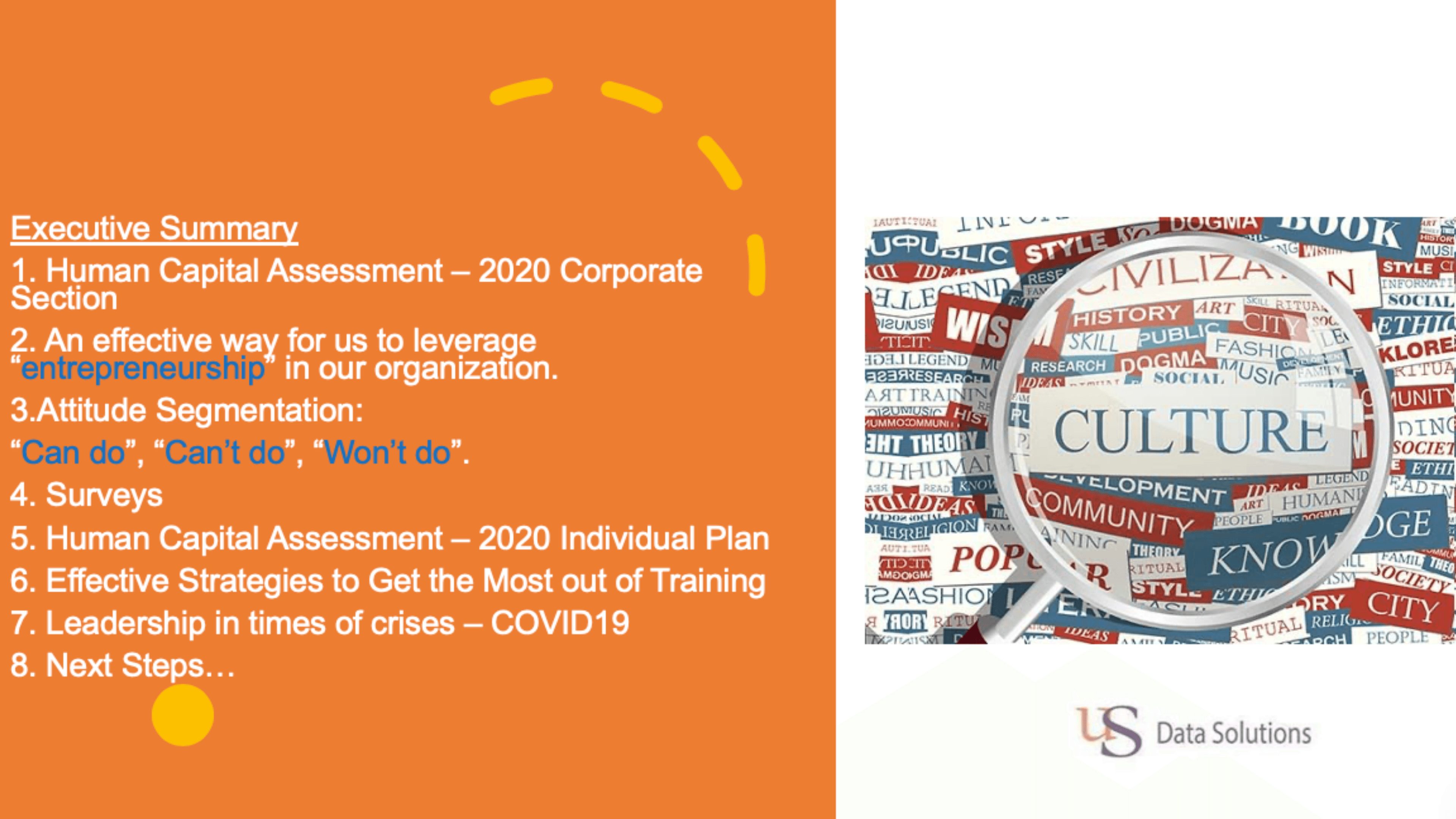 Human Capital Assessment 2020