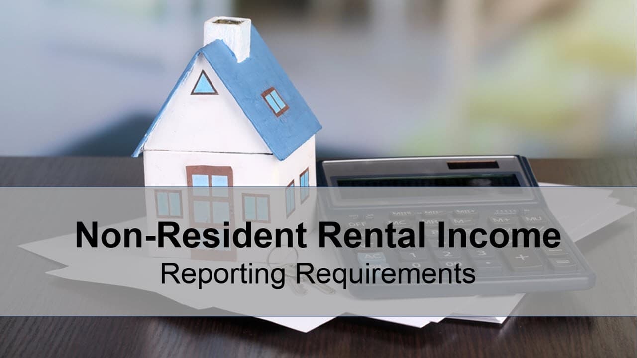 Non-Resident Rental Income Reporting