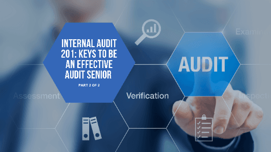 Internal Audit 201: Keys to Be an Effective Audit Senior 2/2